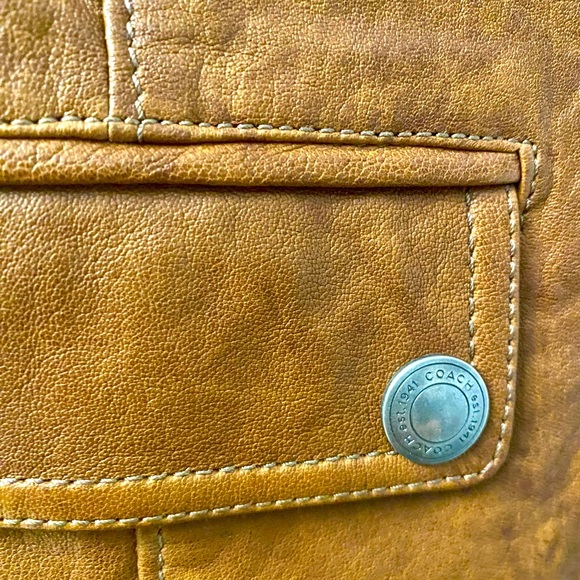 Coach Leather Jacket and Purse - Picture 3 of 13